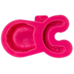 Molde de silicona para fondant y pasta de goma Dentadura