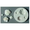 Molde de Silicona Rosas 4 en 1