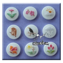 Molde de Silicona Spring Buttons
