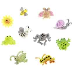Molde de Silicona Summer Bugs