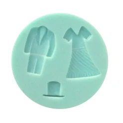 Molde de Silicona Traje y Vestido