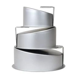 Molde Inclinado Redondo 25 cm x 10,2 cm - PME