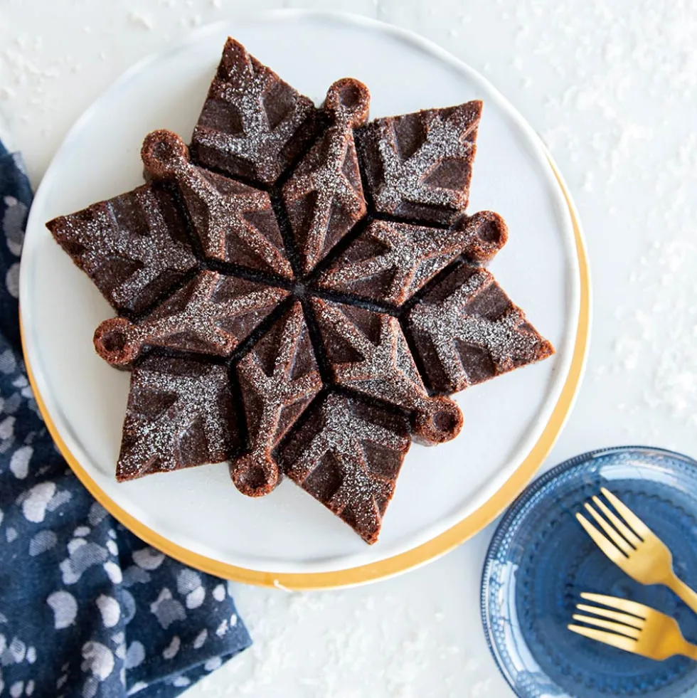 Molde Nordic Ware Snowflake Cake Pan Frozen 2