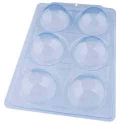 Molde para Chocolate Bol con Borde Ondulado 6 Cav - Bwb