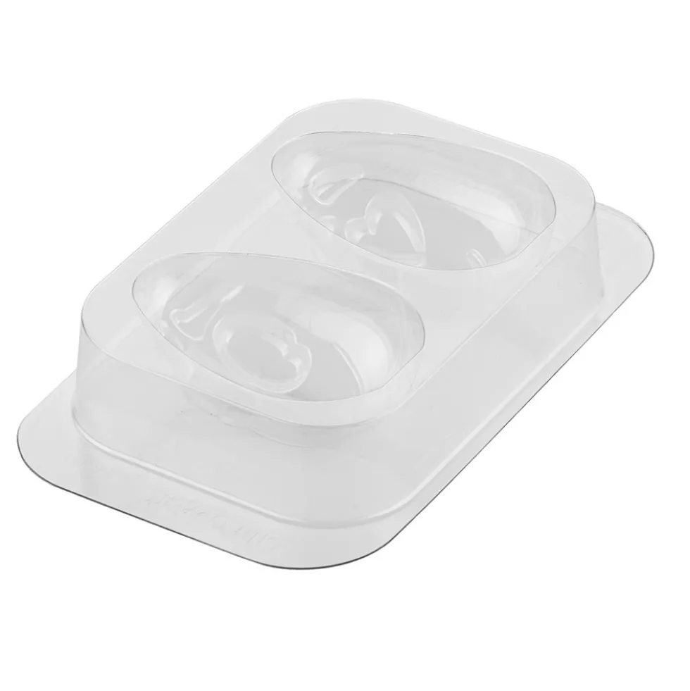 Molde para Chocolate Huevos Sonrientes 3D