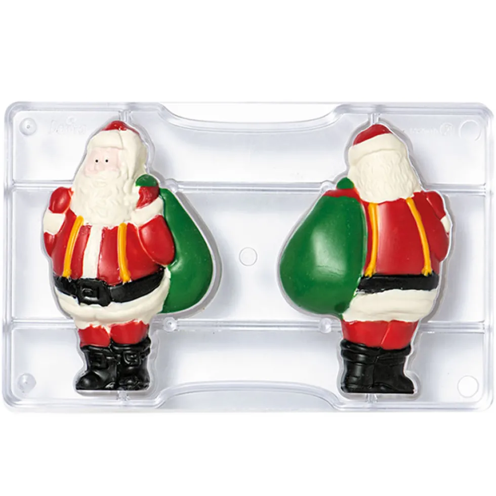 Molde para Chocolate Papá Noel 15 cm