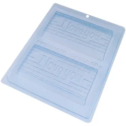 Molde para Chocolate Tabletas I Love You - BWB