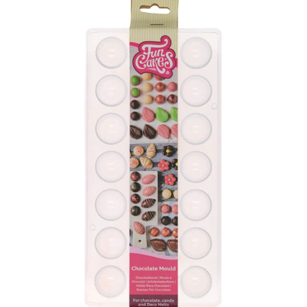 Molde para Chocolate Twist Swirl - Funcakes