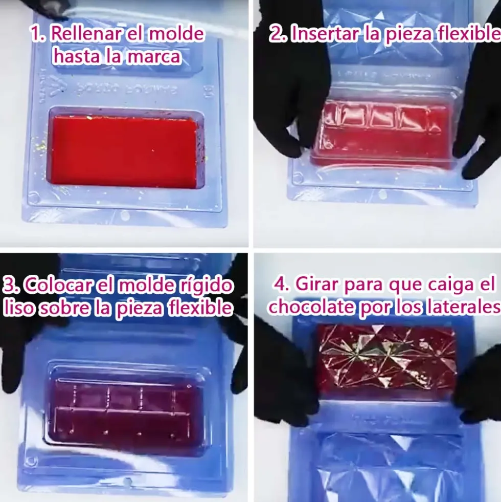 Molde para Chocolate y Turrón Genuino 12,5 cm