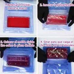 Molde para Chocolate y Turrón Lingote