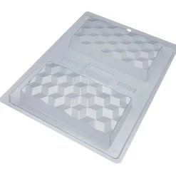 Molde para Chocolate y Turrón Tableta 3D 250 gr