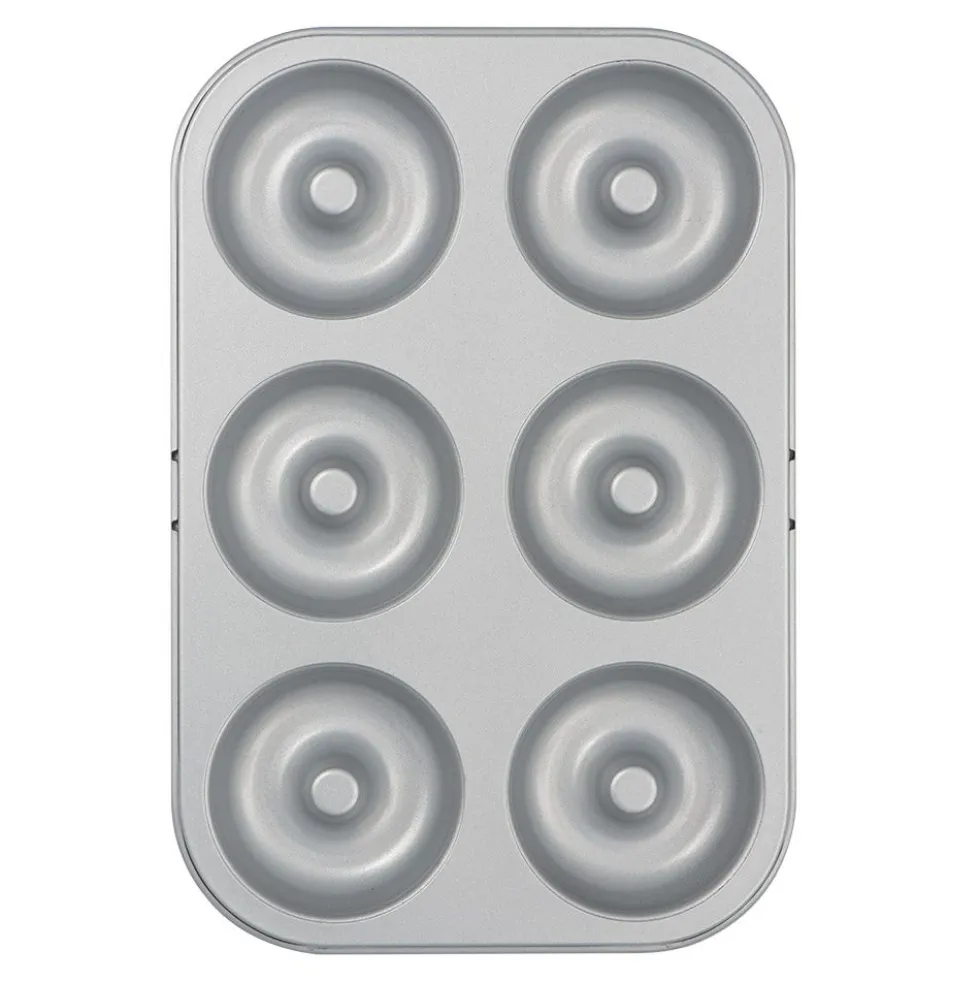 Molde para Donuts de Acero 6 Cavidades - DECORA
