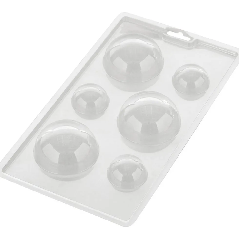 Molde para Esferas de Chocolate 6 cavidades
