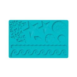 Molde para Fondant y Pasta de Goma Mundo Marino