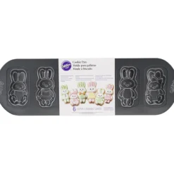 Molde para galletas conejitos
