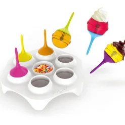 Molde para 6 helados tipo chupachus