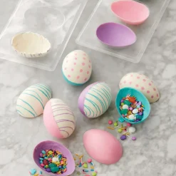 Molde para Huevos de Chocolate 3D