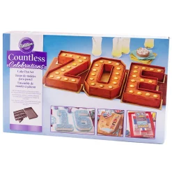 Molde para Tartas Letras y Números