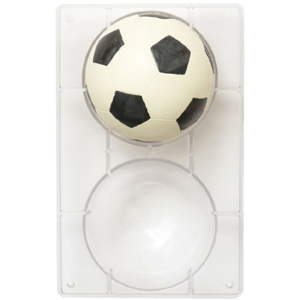 Molde Policarbonato Balón de Fútbol 120 mm