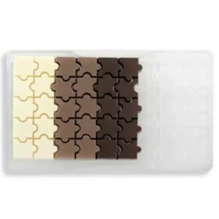 Molde Policarbonato para Chocolate Puzzle