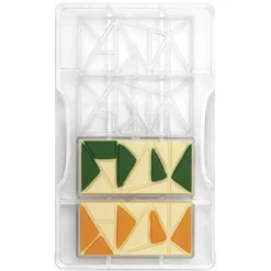 Molde Policarbonato Tabletas de Chocolate
