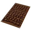 Molde Silicona Chocolate Abc - Silikomart