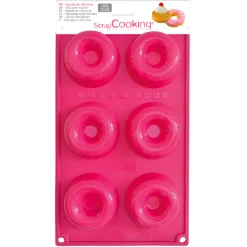 Molde Silicona 3D Donuts - Scrapcooking