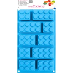 Molde Silicona 3D Ladrillos - Scrapcooking