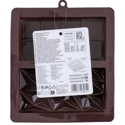 Molde Silicona Doble Tableta Chocolate Dubai - Zenker