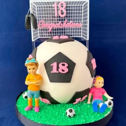 Molde Silicona Futbolista con Brazos Cruzados - Katy Sue