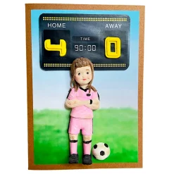 Molde Silicona Futbolista con Brazos Cruzados - Katy Sue