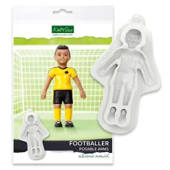 Molde Silicona Futbolista - Katy Sue