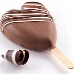 Molde Silicona para Helado Mini Corazón - Silikomart