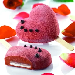 Molde Silicona para Helado Mini Corazón - Silikomart