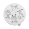 Molde Silicona Pequeños Monstruos - Katy Sue