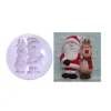 Molde Silicona Santa & Rudolph