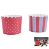 Muffin Wrapper Red & Blue
