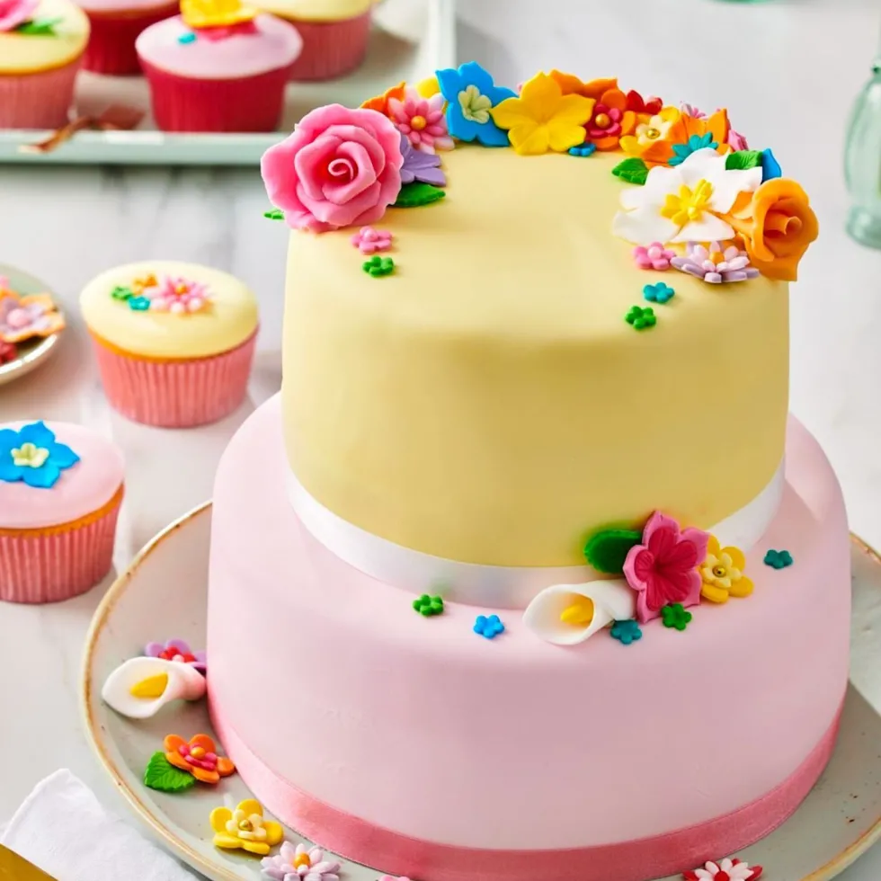 Multipack Fondant Tonos Rosas 5 x 100 gr - Funcakes
