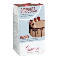 Nata Vegetal Ambiante sabor Chocolate 1 Lt - Puratos