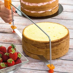 Nivelador de Tartas de Acero 44 cm