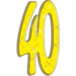 Número Decorativo 40 Años 180 cm