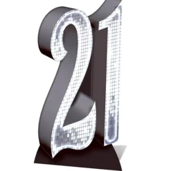 Número Decorativo 21 años 170 cm