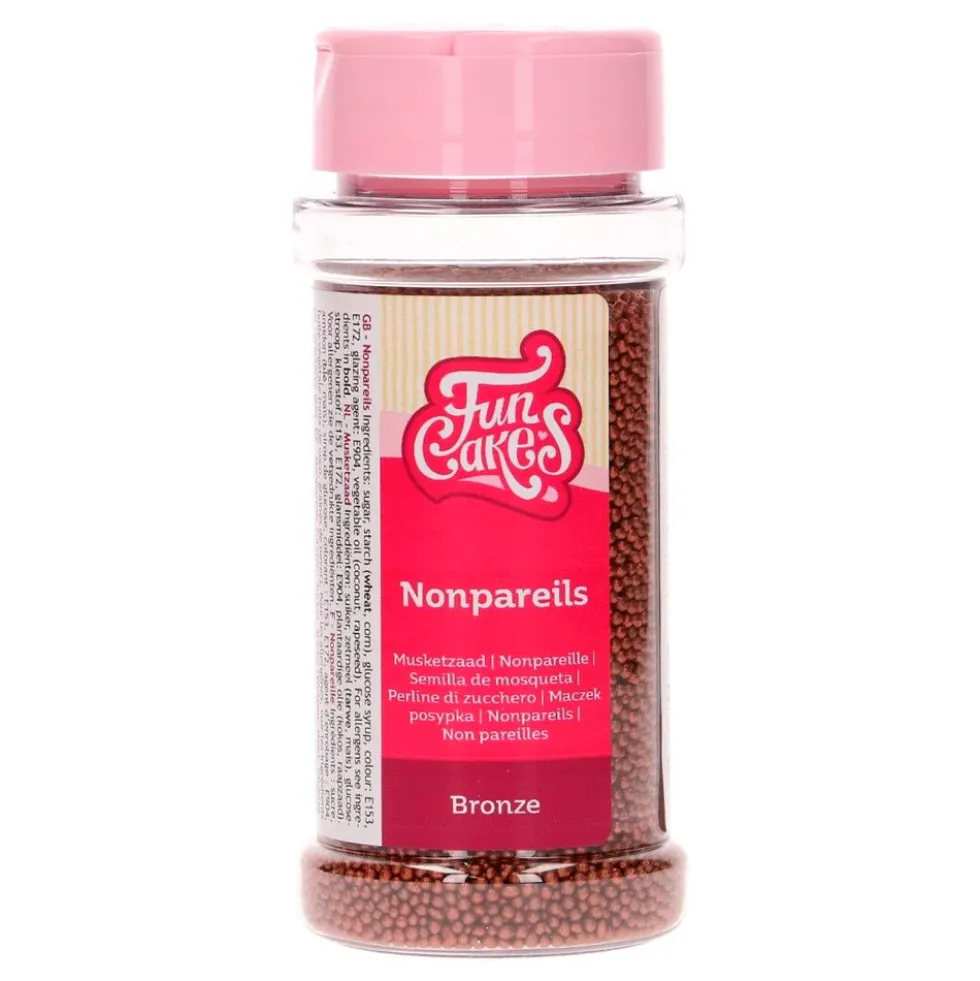 Nonpareils Bronce 80 gr Funcakes