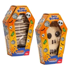 Nube Cubierta de Chocolate Momia o Calavera 30 gr - 1 ud