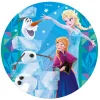 Oblea 20 cm Anna, Elsa y Olaf