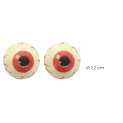 Ojos Tenebrosos de Chocolate 2,2 cm - 25 ud
