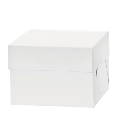 Pack 100 Cajas para Tarta 30 cm x 30 cm x 15 cm de alto.
