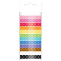 Pack 12 Cintas Washi Tape Colores