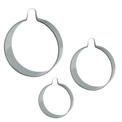 Pack 3 Cortadores Bolas de Navidad Redondas