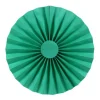 Pack de 2 abanicos color turquesa 25cm